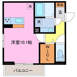 川原町駅 徒歩15分 3階の物件間取画像